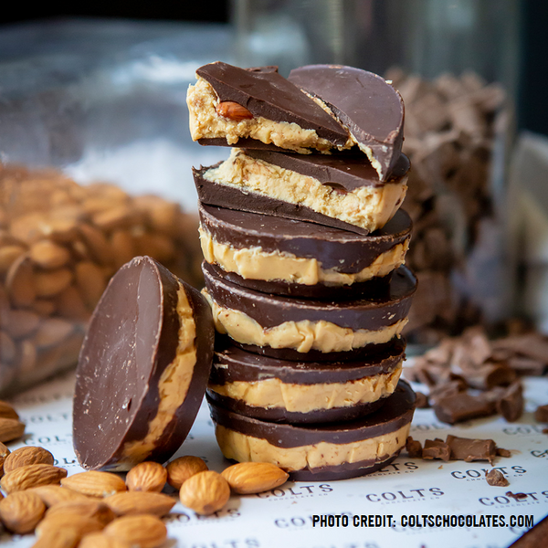 Colts Chocolate Co. Chocolate Peanut Butter Bolt