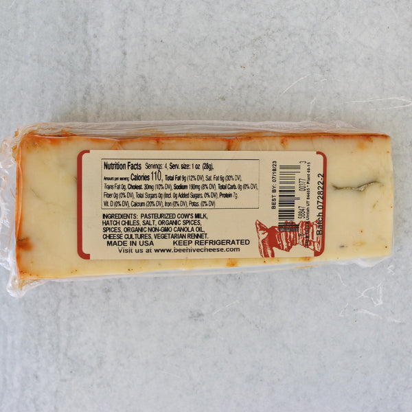 Beehive Cheese Red Butte Hatch Chile Cheddar