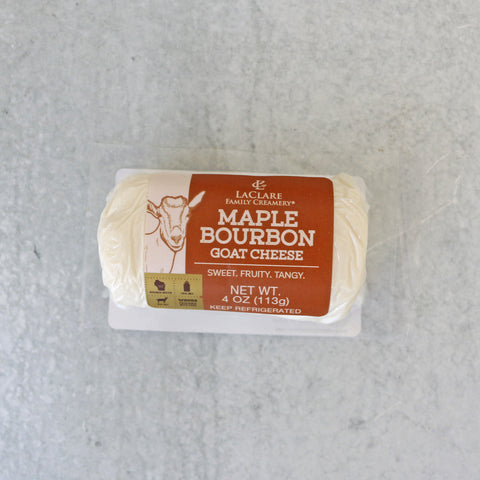 LaClare Maple Bourbon Goat Cheese
