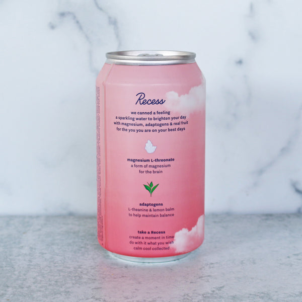 Recess Sparkling Water - Strawberry Rose