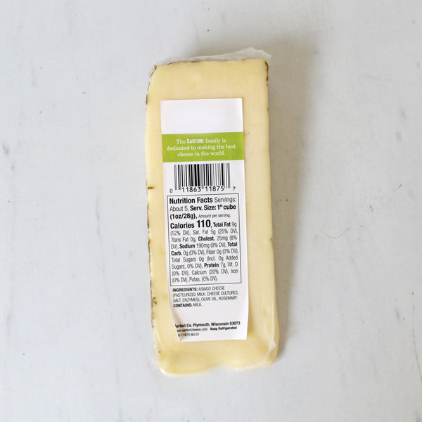 Sartori - Rosemary & Olive Oil Asiago