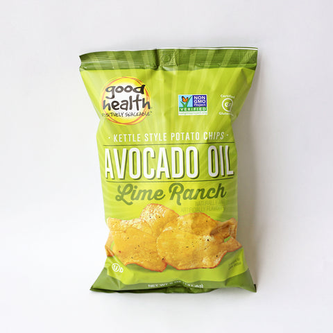 Good Health Lime Ranch Avocado Oil Kettle Chips