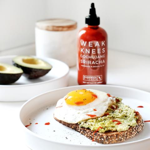 Bushwick Kitchen Weak Knees Gochujang Sriracha