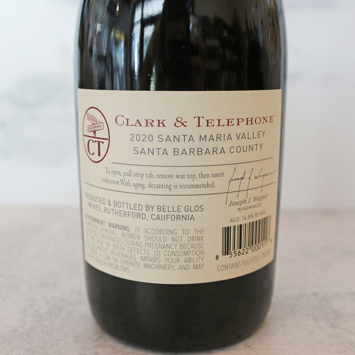 カリフォルニアワイン　Clark & Telephone ピノ　2020 2020 Belle Glos Pinot Noir Clark & Telephone Vineyard - CellarTracker
