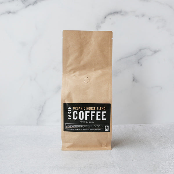 TASTE Organic House Coffee, Ground
