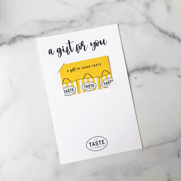 TASTE Gift Card