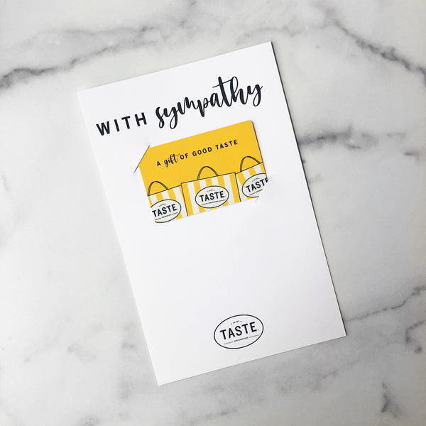 TASTE Gift Card