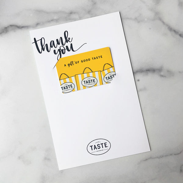 TASTE Gift Card