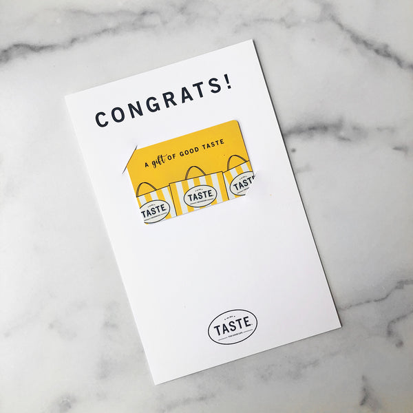 TASTE Gift Card