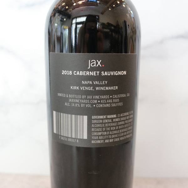JAX Cabernet Sauvignon 2018