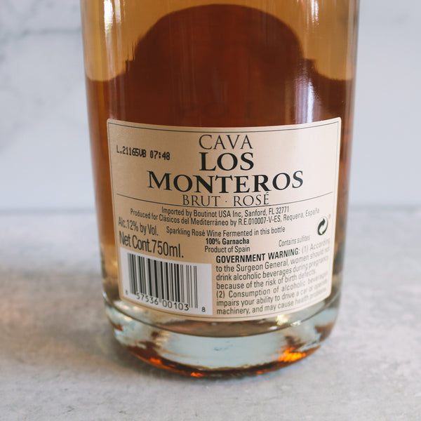 Los Monteros Cava Brut Rose