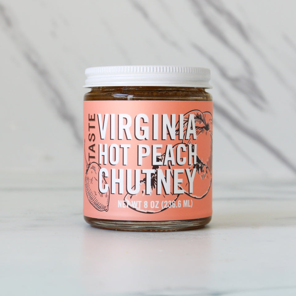 TASTE Virginia Hot Peach Chutney