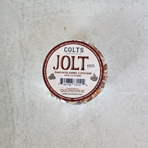 Colts Chocolate Co. Coffee Chocolate Peanut Butter Jolt