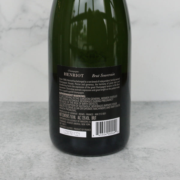 Henriot Brut Champagne Souverain