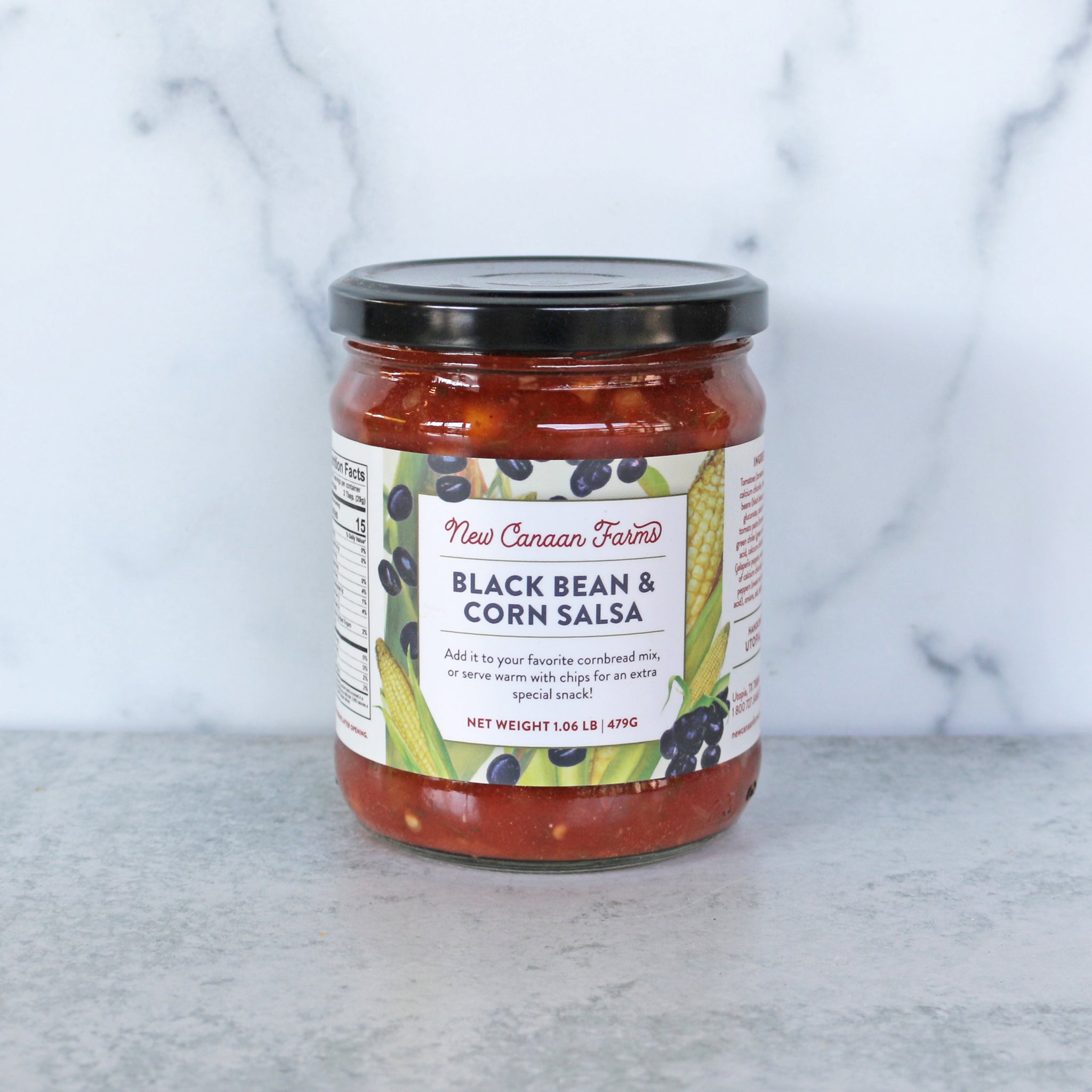 New Canaan Farms Black Bean & Corn Salsa