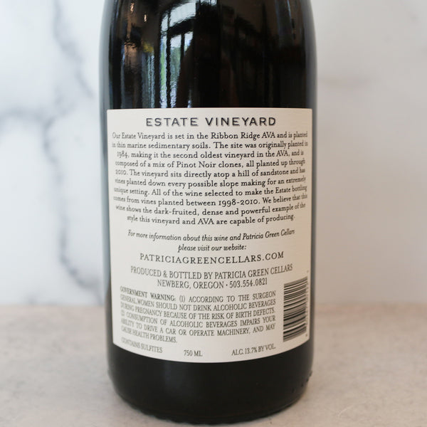 Patricia Green Cellars Estate Vineyard Pinot Noir