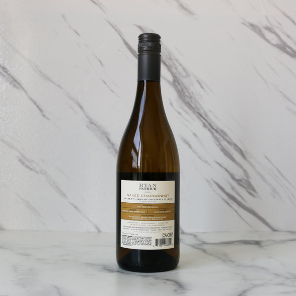 Wine bottle on a marble surface