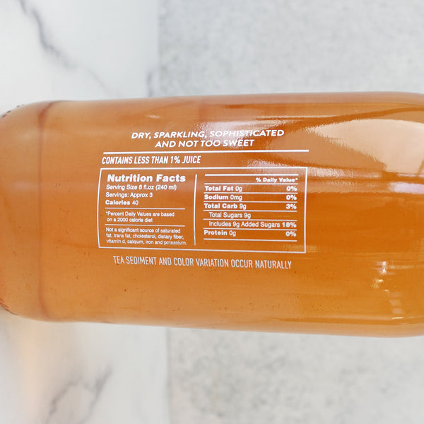 Tost Non alcoholic rose bottle nutrition facts