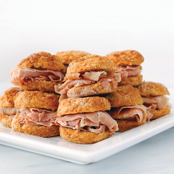 TASTE Sweet Potato Biscuits with Edwards Virginia Ham Sandwich Kit