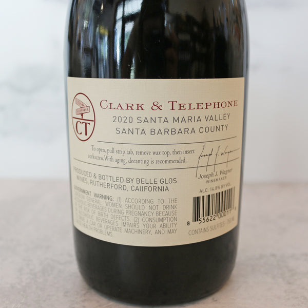 Belle Glos Clark & Telephone Pinot Noir