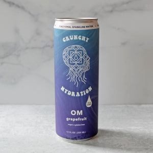 Crunchy Hydration "Om" Grapefruit Sparkling Water (+CBD)