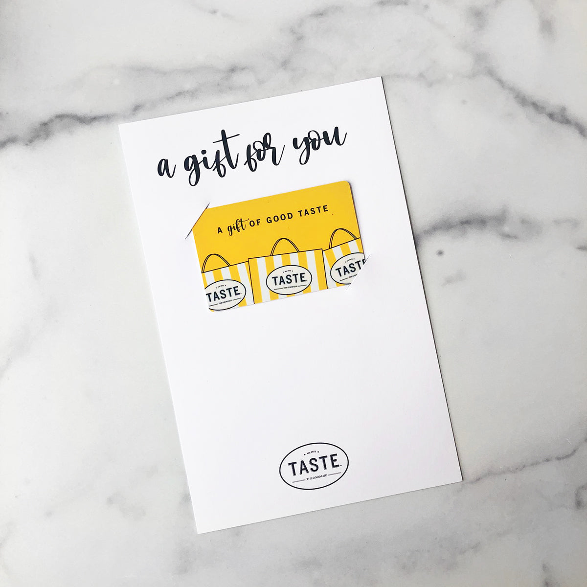 GIFT CARDS TASTE Online
