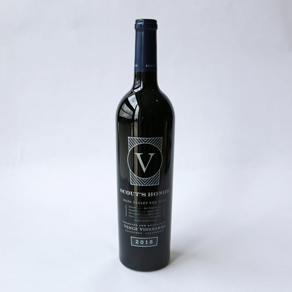 a Bottle of Scout's Honor Red Wine