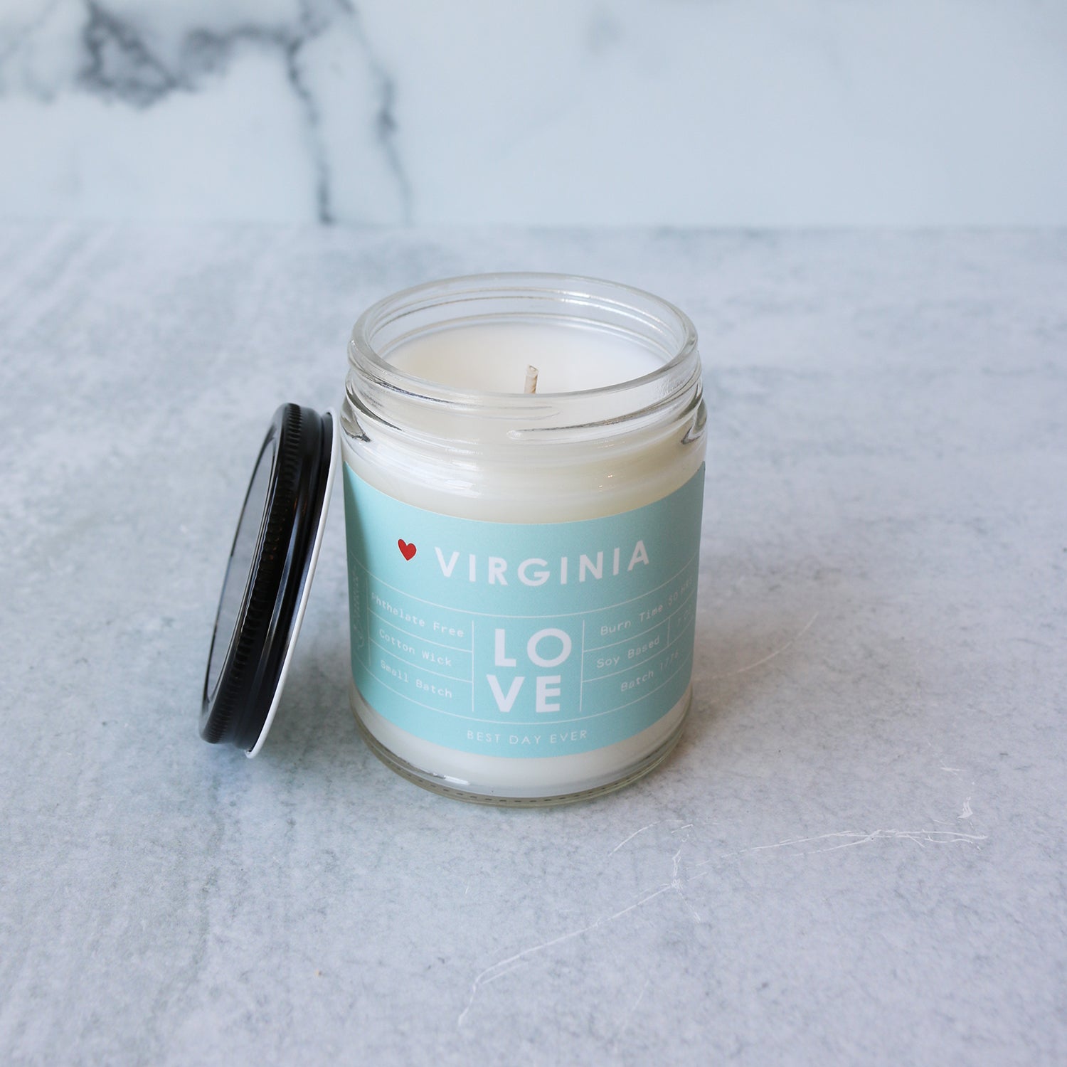 virginia tobacco candle Virginia LOVE Candle