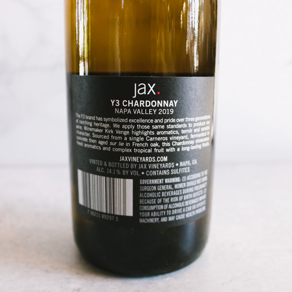 JAX Y3 Chardonnay